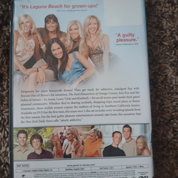 5/$8 The Real Housewives of Orange County Season 1 DVD - Picture 2 of 4
